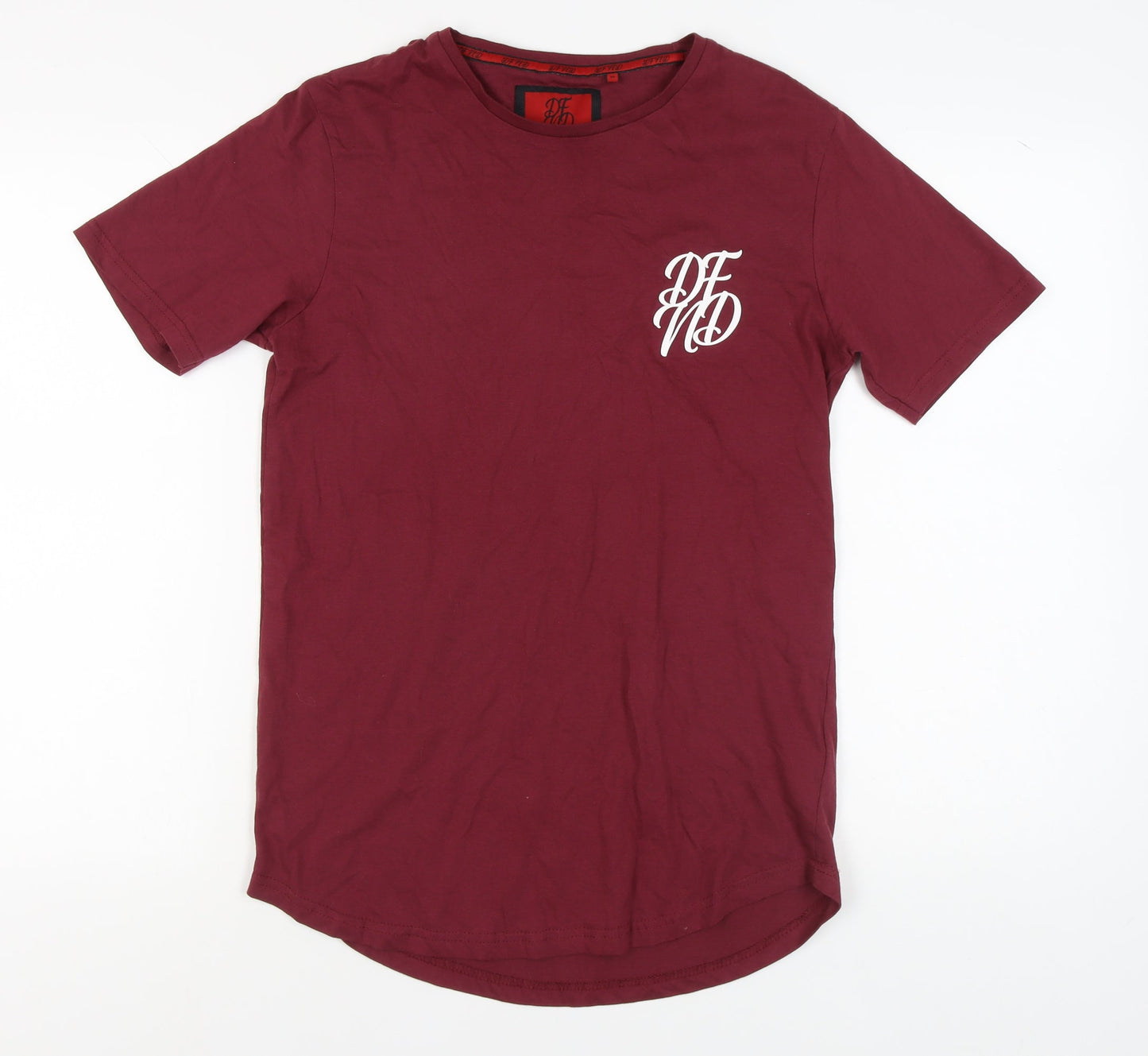Mens UK Size M DFND Red  T-Shirt