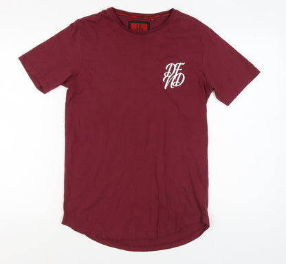 Mens UK Size M DFND Red  T-Shirt