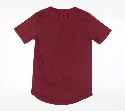 Mens UK Size M DFND Red  T-Shirt