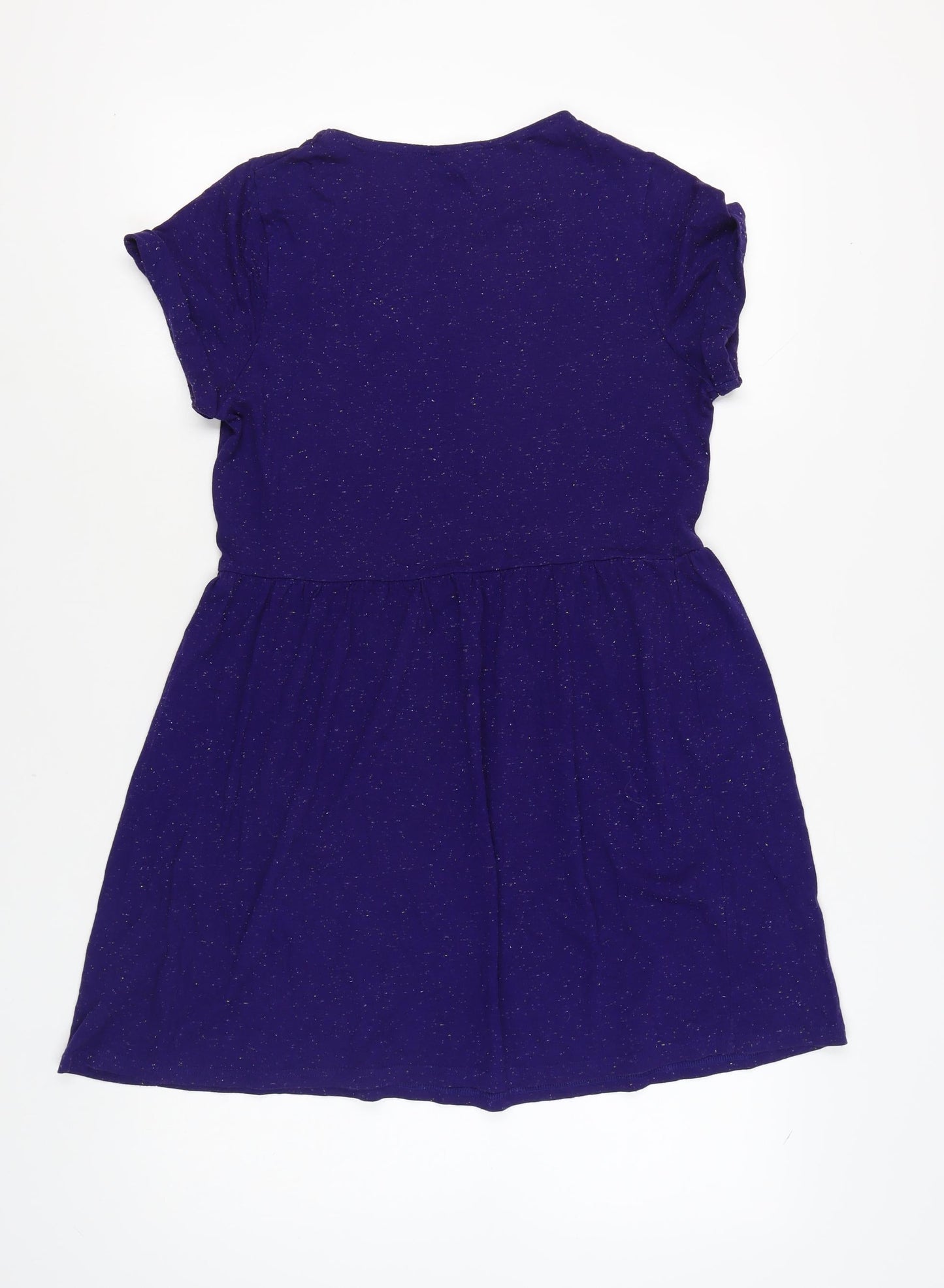 Topshop Women's Purple Skater Dress Size 12