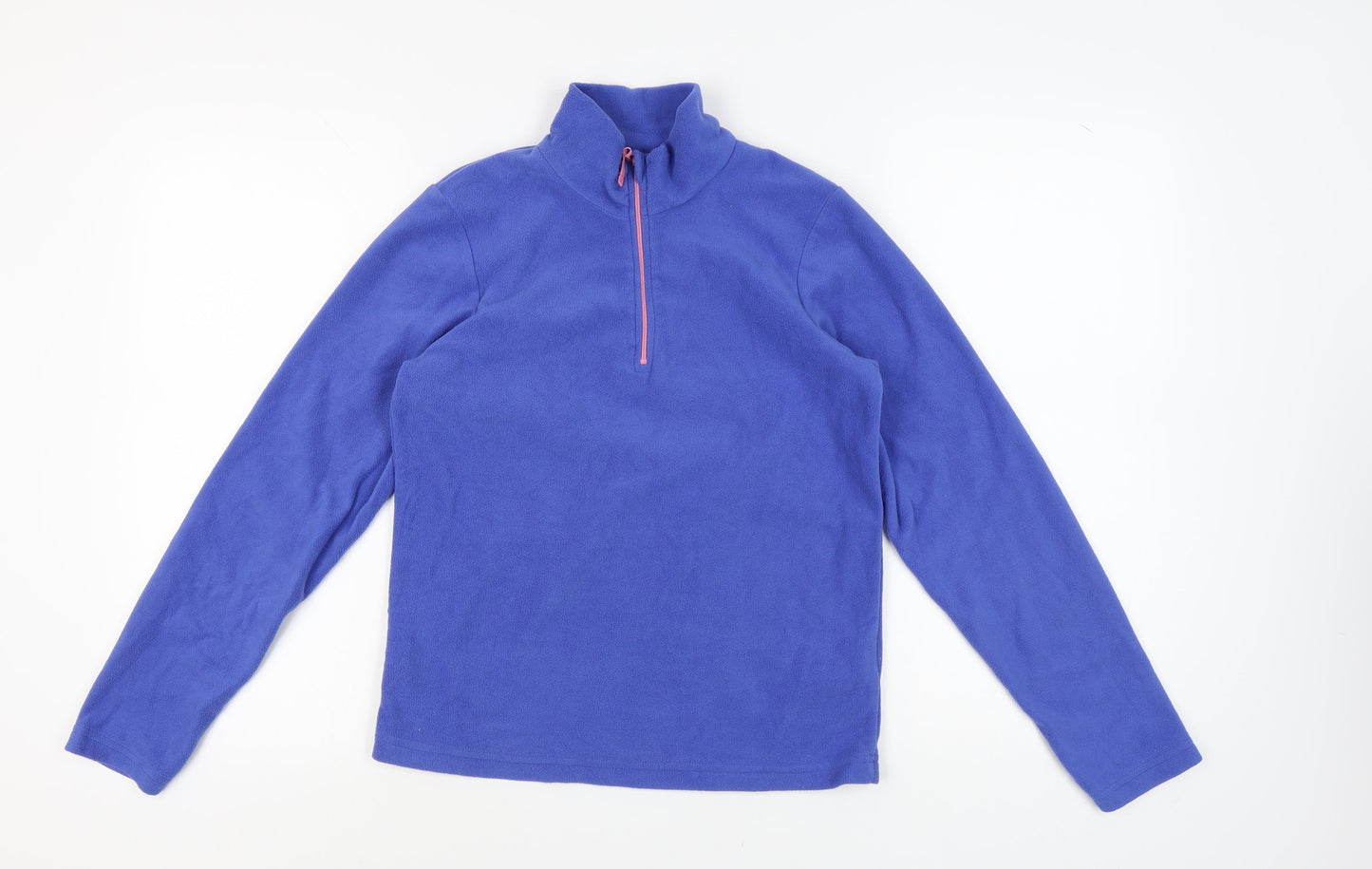 Mountain Warehouse Boys Blue Fleece 1/4 Zip Sweatshirt 13 Years