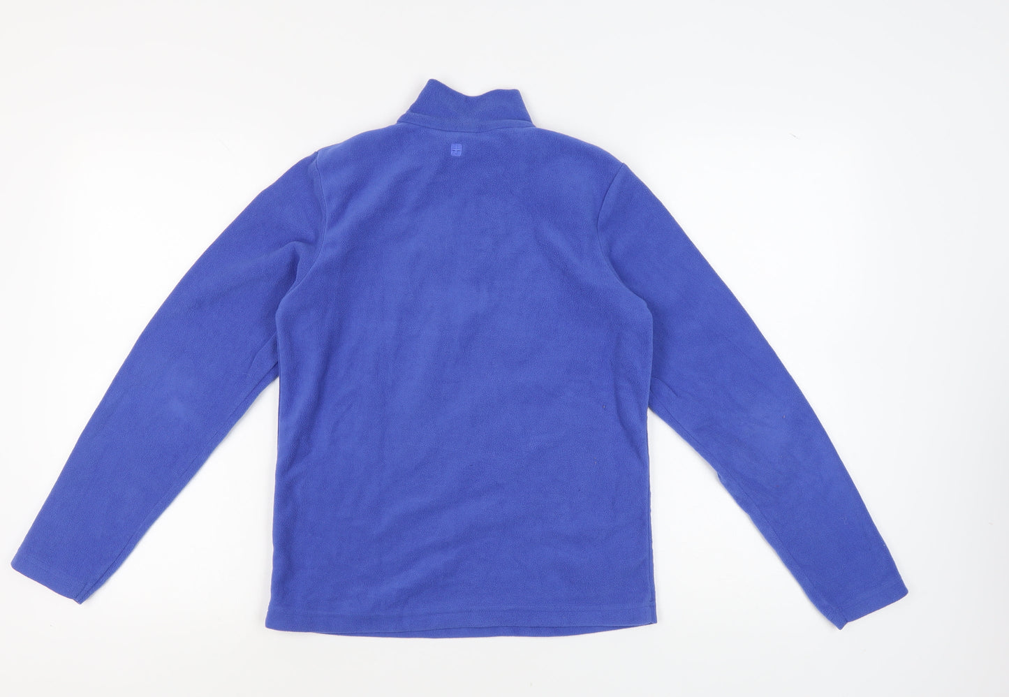 Mountain Warehouse Boys Blue Fleece 1/4 Zip Sweatshirt 13 Years