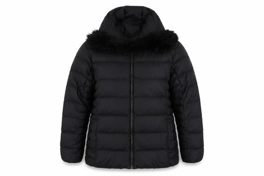 Womens UK Size 18 Jaeger Black Puffer Jacket