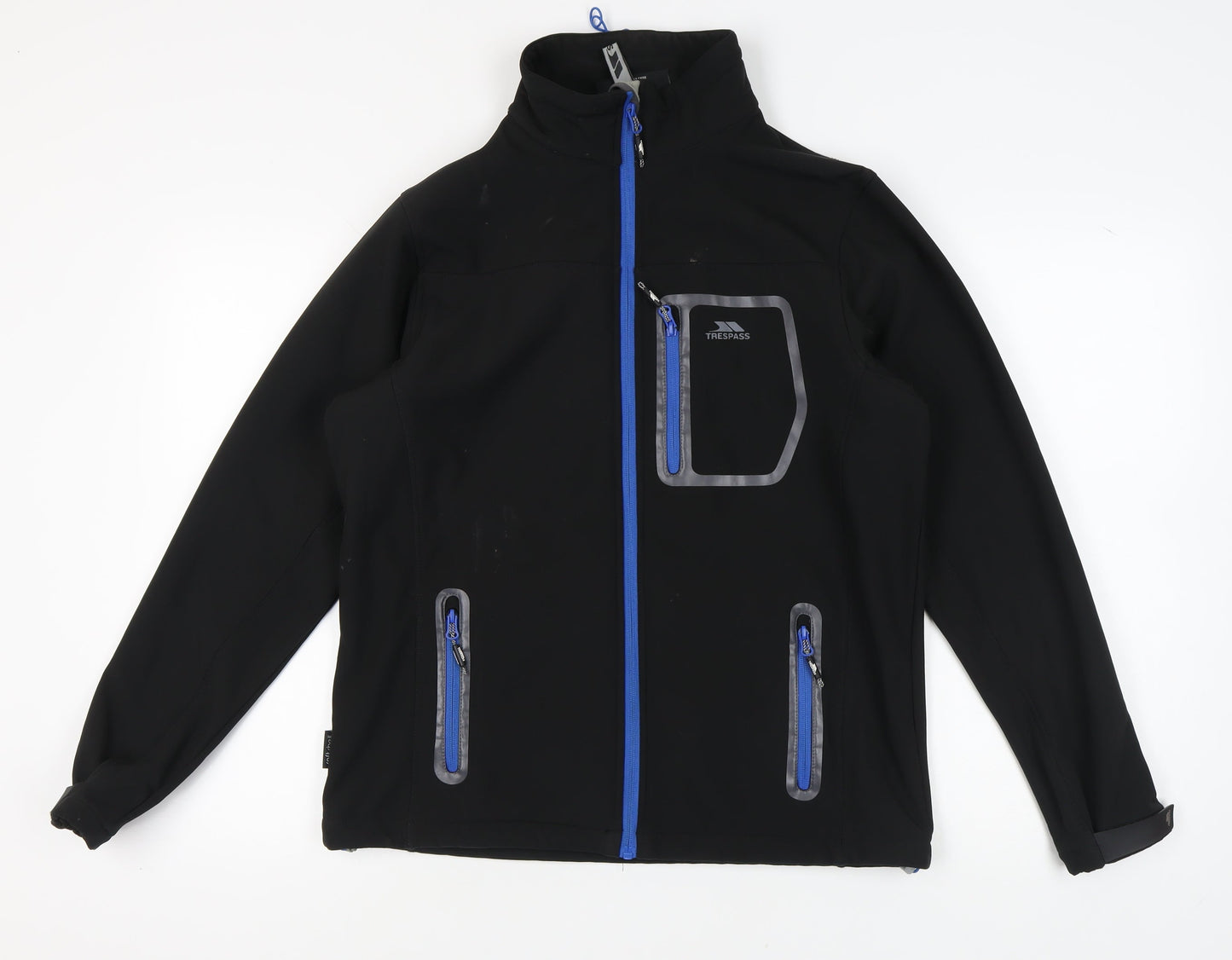 Mens UK Size S Trespass Black Soft Shell