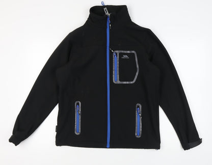 Mens UK Size S Trespass Black Soft Shell
