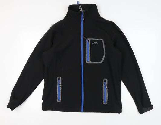 Mens UK Size S Trespass Black Soft Shell