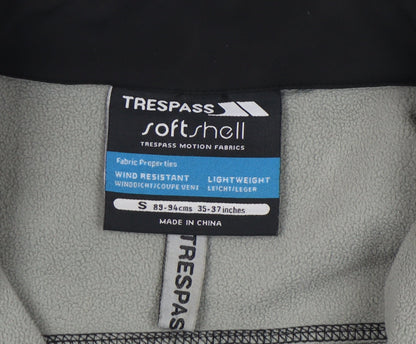 Mens UK Size S Trespass Black Soft Shell