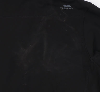 Mens UK Size S Trespass Black Soft Shell