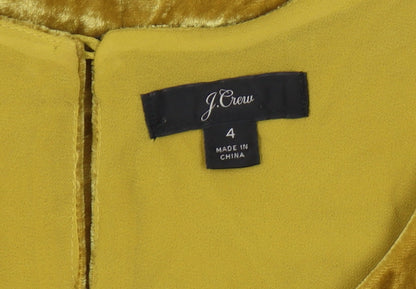 Womens UK Size 4 J.CREW Gold  Tank