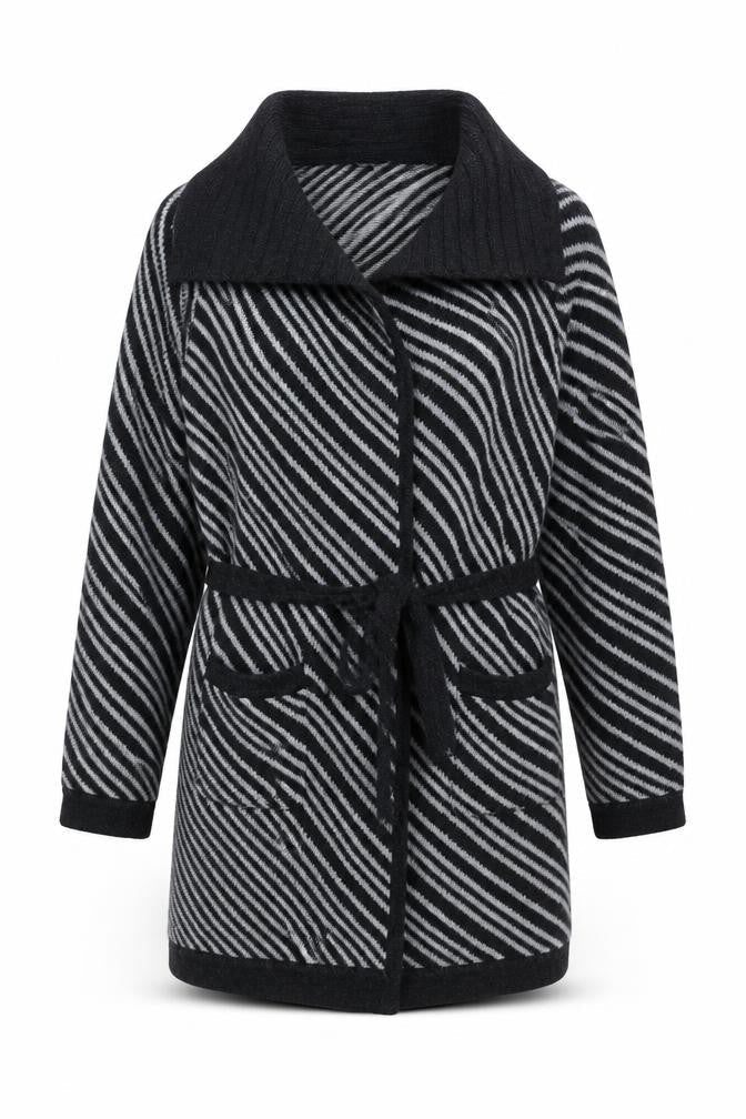 Womens UK Size L Viyella Black Cardigan Jumper
