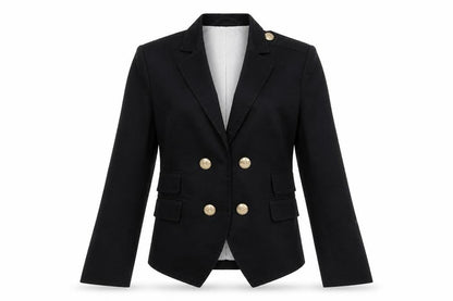 Firetrap Women's Black Blazer, Size S, Lined Slim Fit