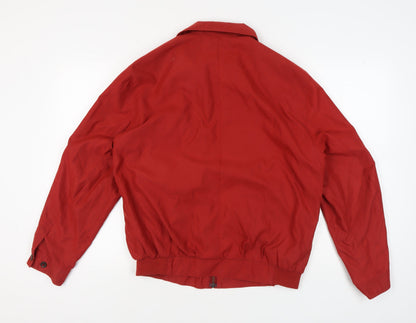 Mens UK Size M Pierre Cardin Red Basic Jacket