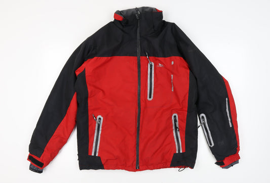 Mens UK Size S Trespass Red Puffer Jacket