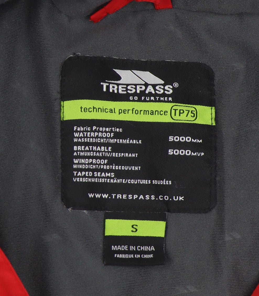 Mens UK Size S Trespass Red Puffer Jacket