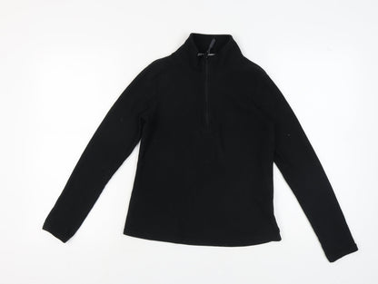 Peter Storm Women's Black Fleece Sweatshirt Size 8