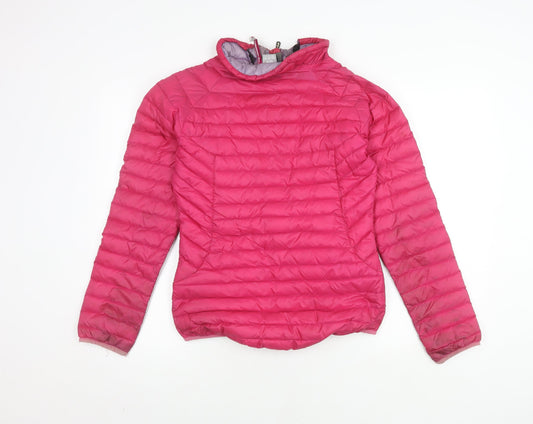Rab Women's Pink Size 10 Full Zip Down Jacket