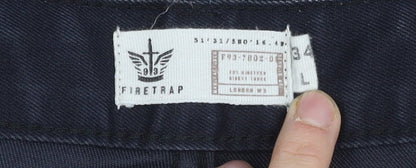 Firetrap Men's Blue Jeans 34L