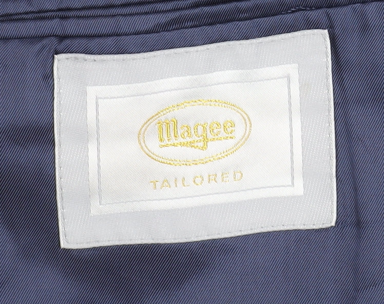 Mens UK Size 38 Magee Regular Blue Suit Jacket