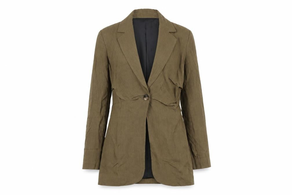 Womens UK Size XS Zara Regular Brown Blazer