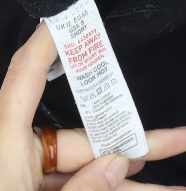 New Look Women's Black Jeans Size 12