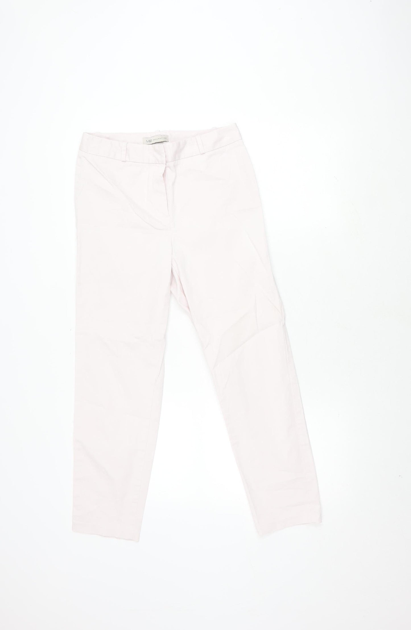 Womens UK Size 8 Marks and Spencer   Pink Trousers