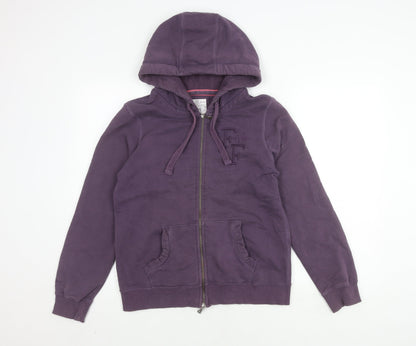 Fat Face Women's Purple Hoodie Jacket Size 14
