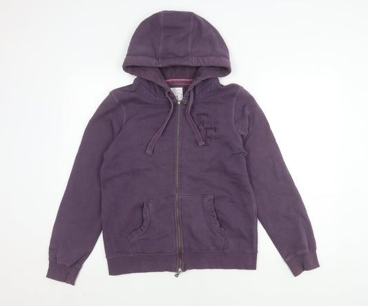Fat Face Women's Purple Hoodie Jacket Size 14