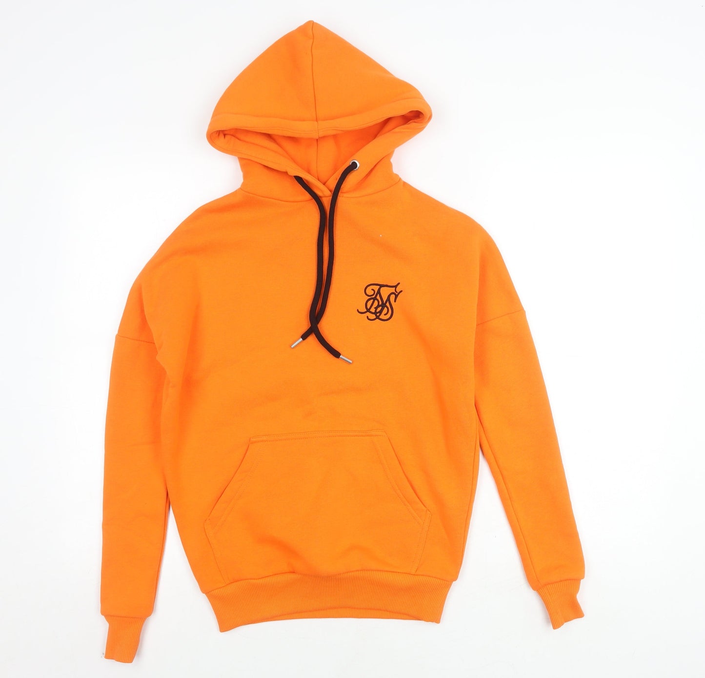 SikSilk Women's Orange Pullover Hoodie Size 4