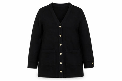 Womens UK Size 2 Zara Black Basic Jacket