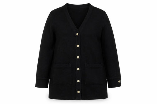 Womens UK Size 2 Zara Black Basic Jacket