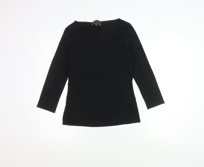 Fenn Wright Manson Women’s Black Long Sleeve Top Size 12
