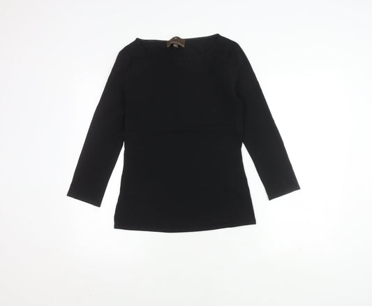 Fenn Wright Manson Women’s Black Long Sleeve Top Size 12