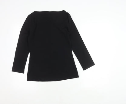 Fenn Wright Manson Women’s Black Long Sleeve Top Size 12
