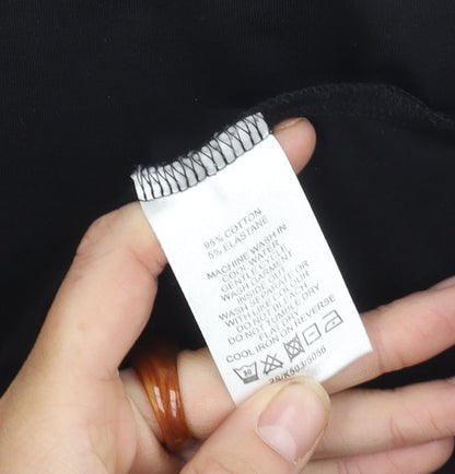 Fenn Wright Manson Women’s Black Long Sleeve Top Size 12