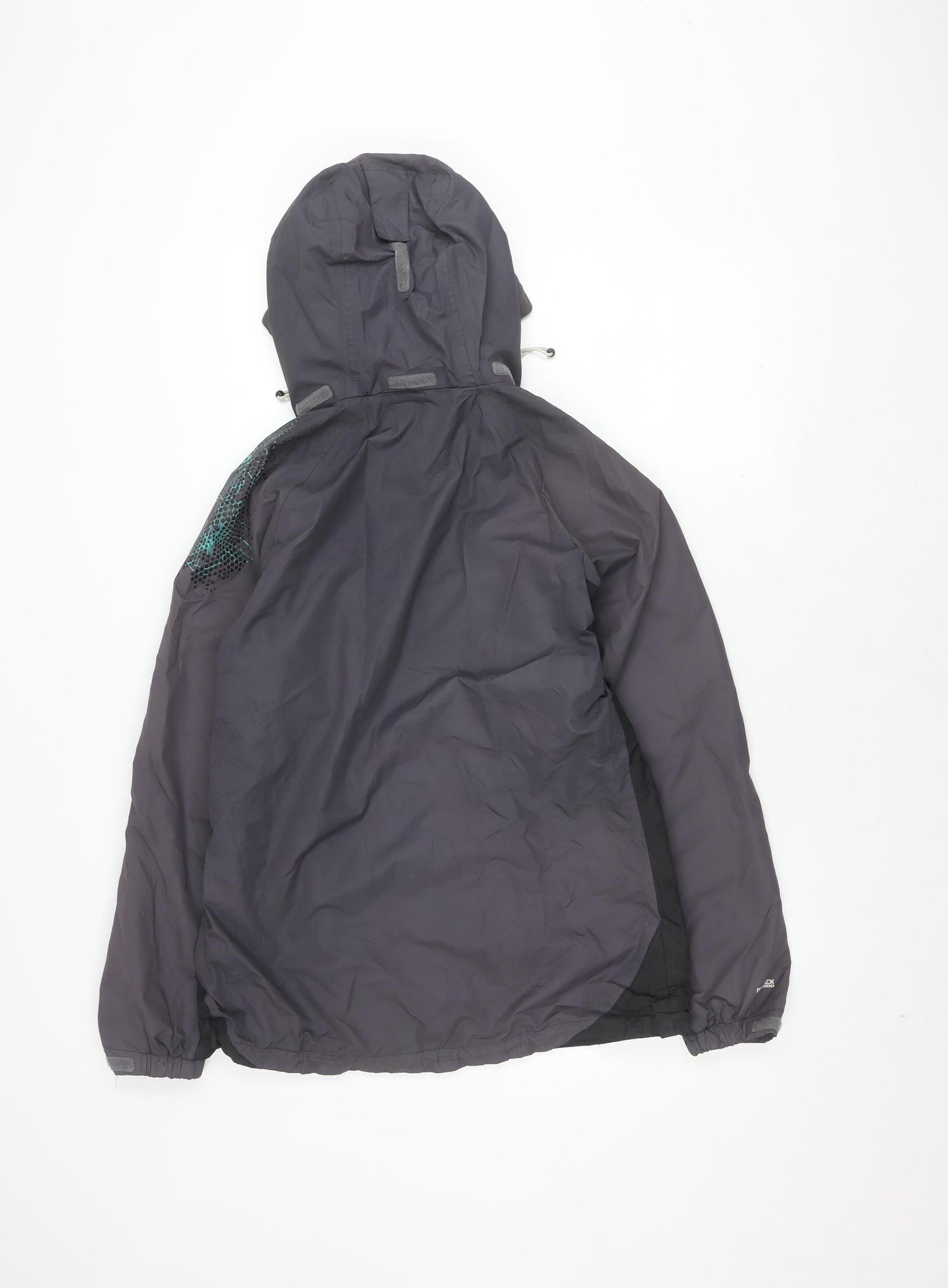 Regatta Women's Black Waterproof Track Jacket Size 10
