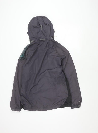 Regatta Women's Black Waterproof Track Jacket Size 10