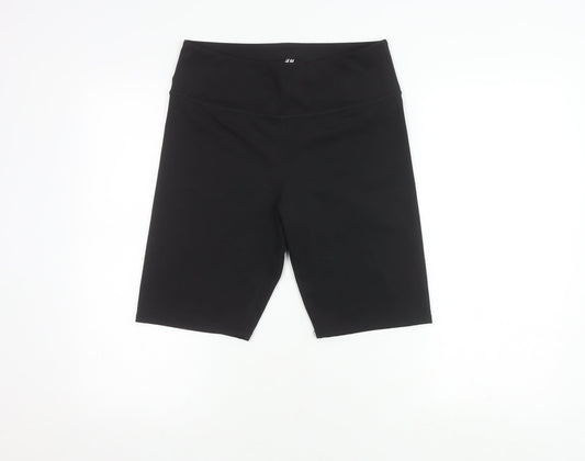 H&M Women's Black Biker Shorts Size 12