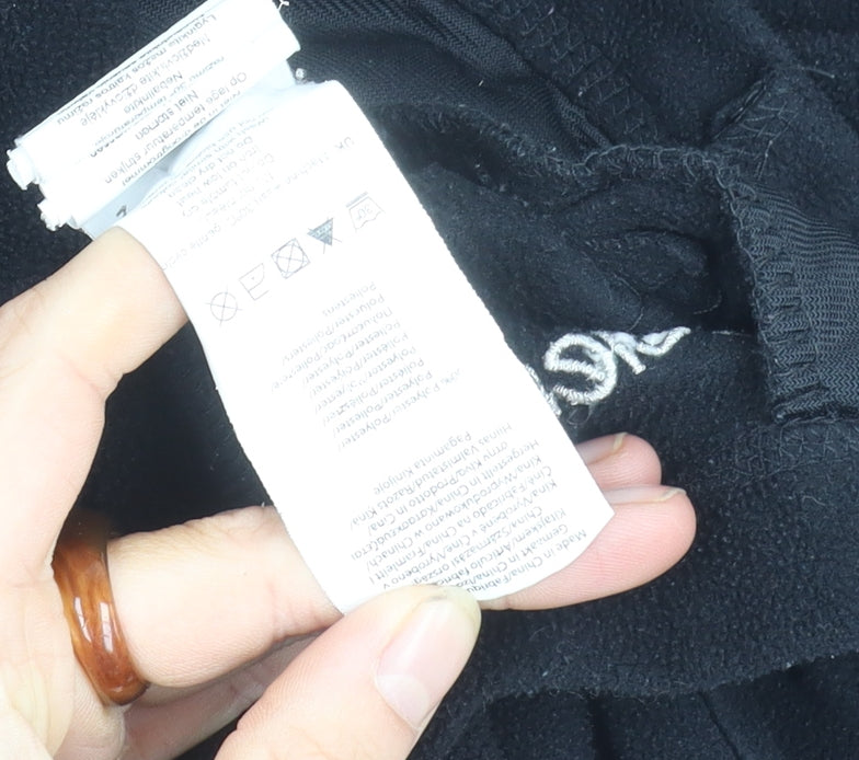 Gelert Women's Black Fleece Jacket Size 12