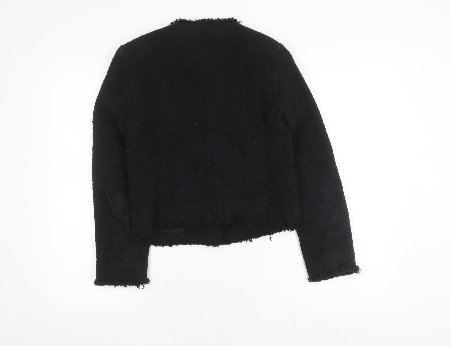 Womens UK Size 10 MNG Regular Black Blazer