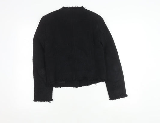 Womens UK Size 10 MNG Regular Black Blazer