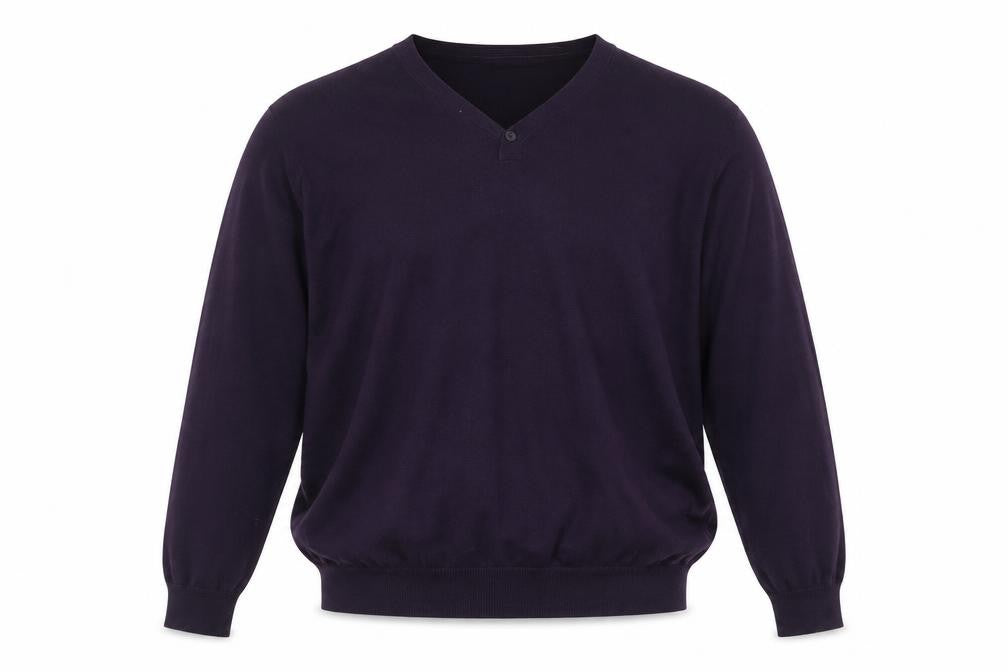 Mens UK Size XL Marks and Spencer Purple Pullover Jumper