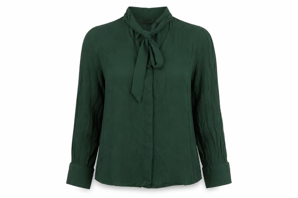 Womens UK Size 10 Marks and Spencer Green  Blouse