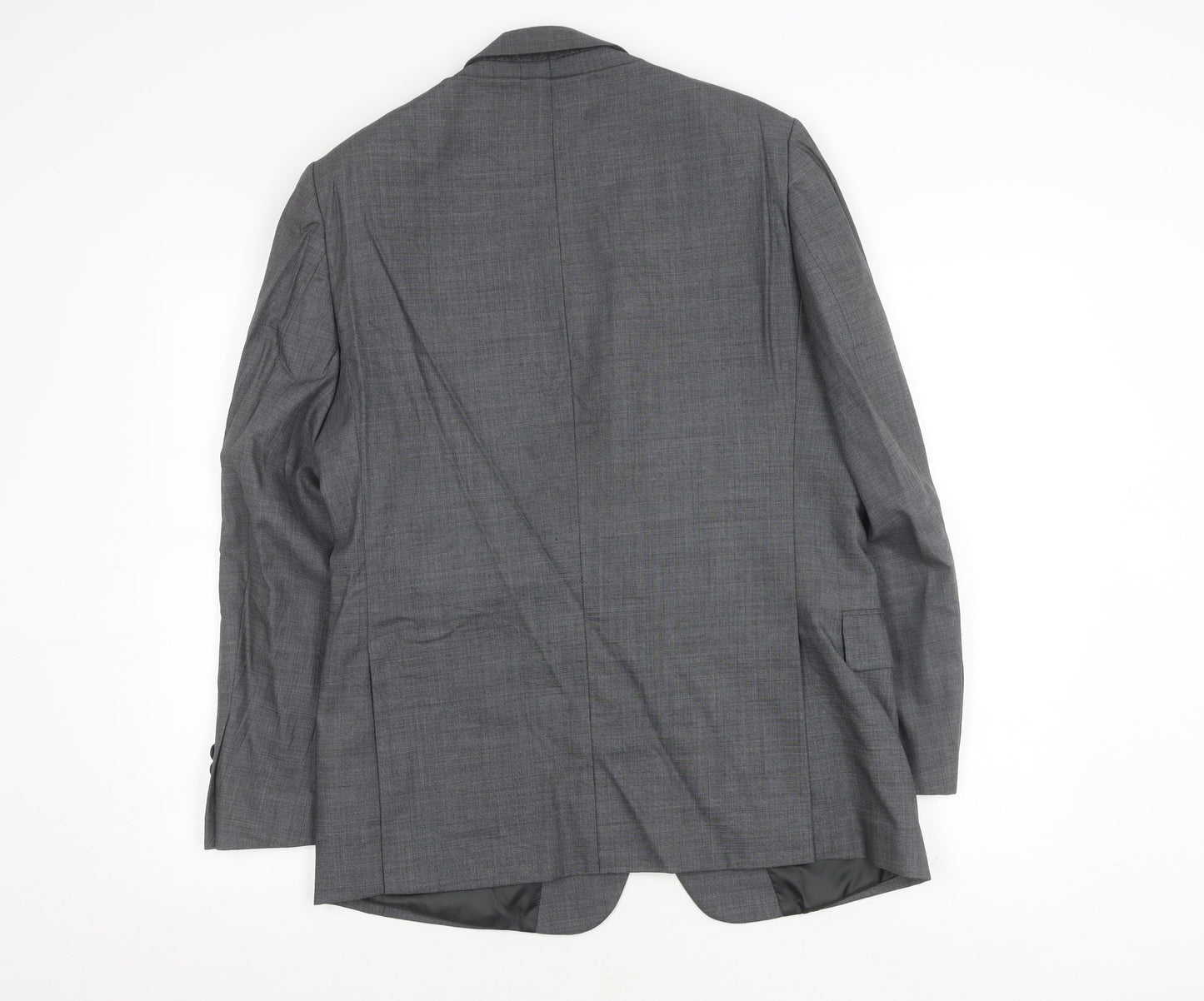 Mens UK Size 40 Jaeger Regular Grey Suit Jacket
