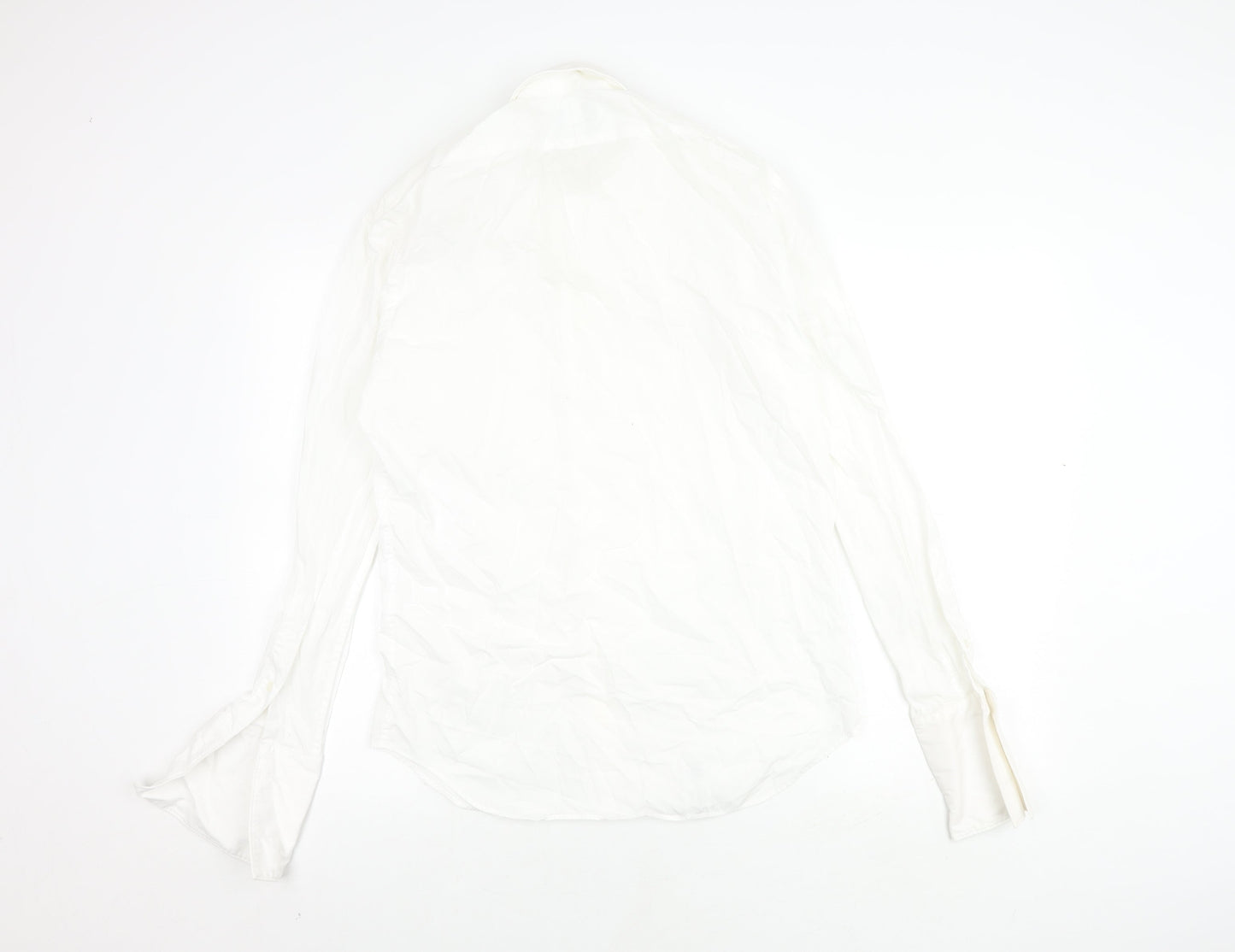 T.M.Lewin Men's White Slim Fit Dress Shirt