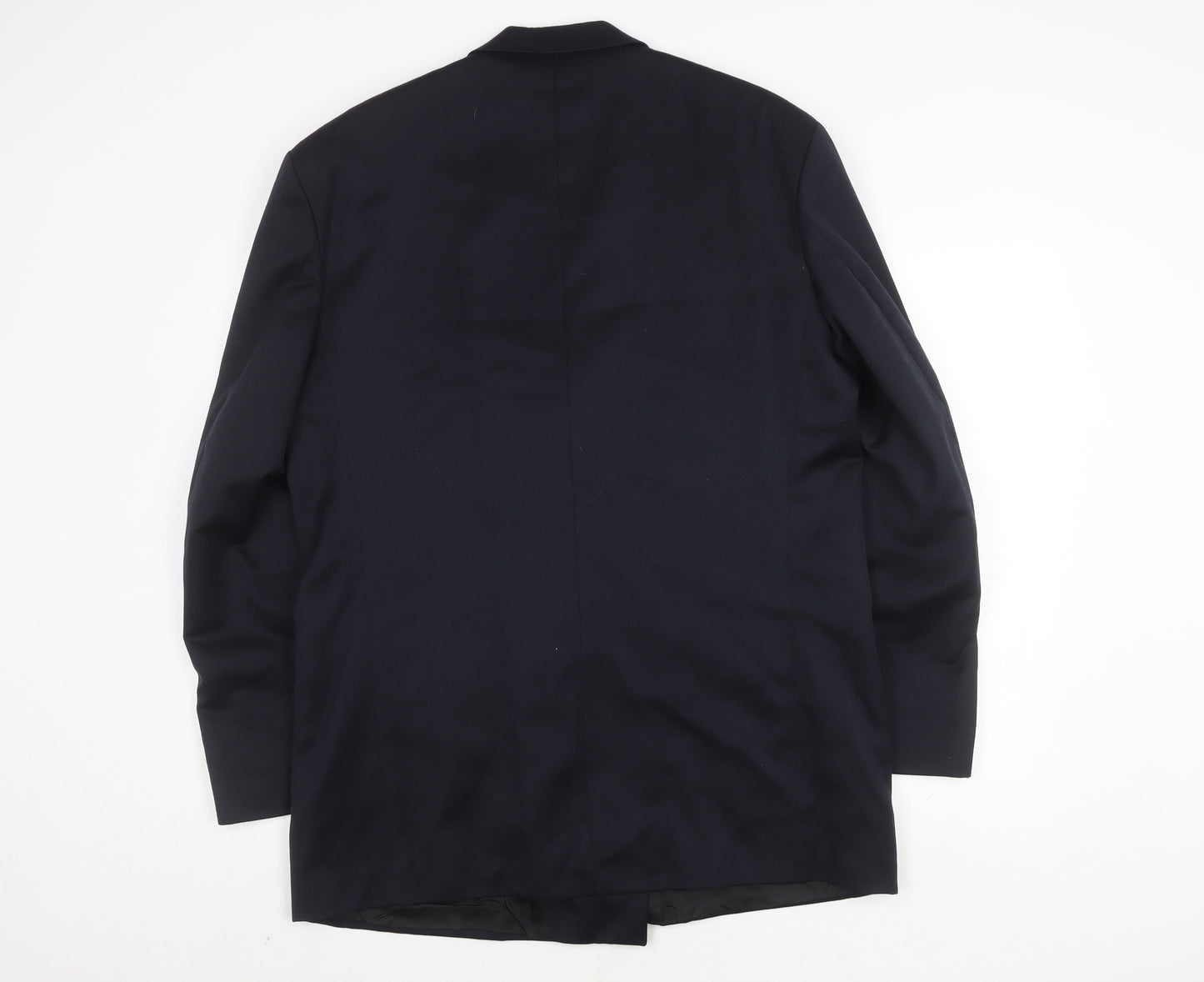 Burton Men's Blue Wool Blazer 42L Classic Formal