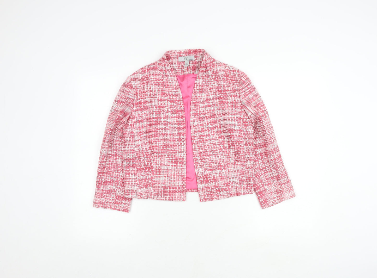 EPS Pink Checked Blazer - Women Size 8