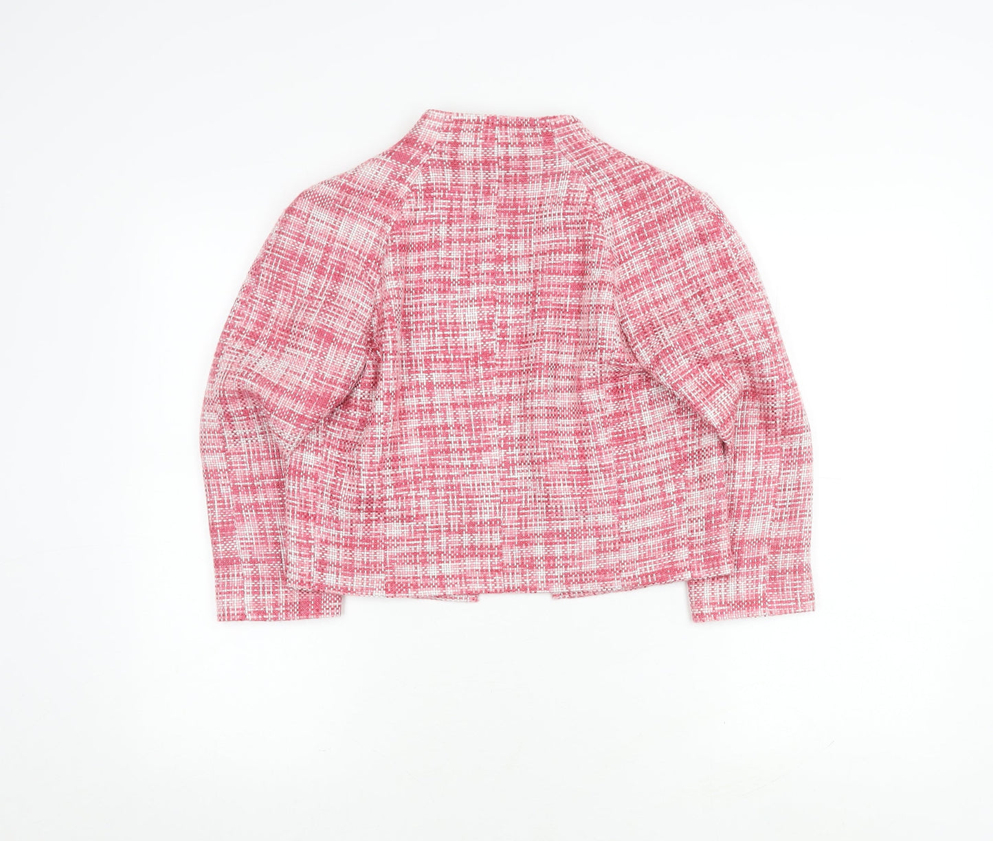 EPS Pink Checked Blazer - Women Size 8