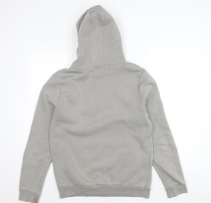 Mens UK Size M Jameson Carter Grey Pullover Hoodie