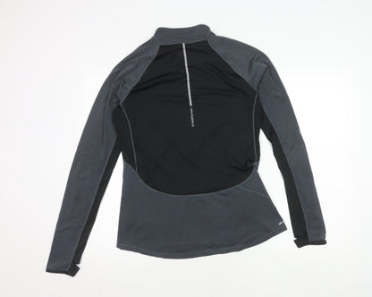 New Balance Men's Black Running Top L Reflective