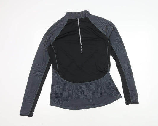 New Balance Men's Black Running Top L Reflective